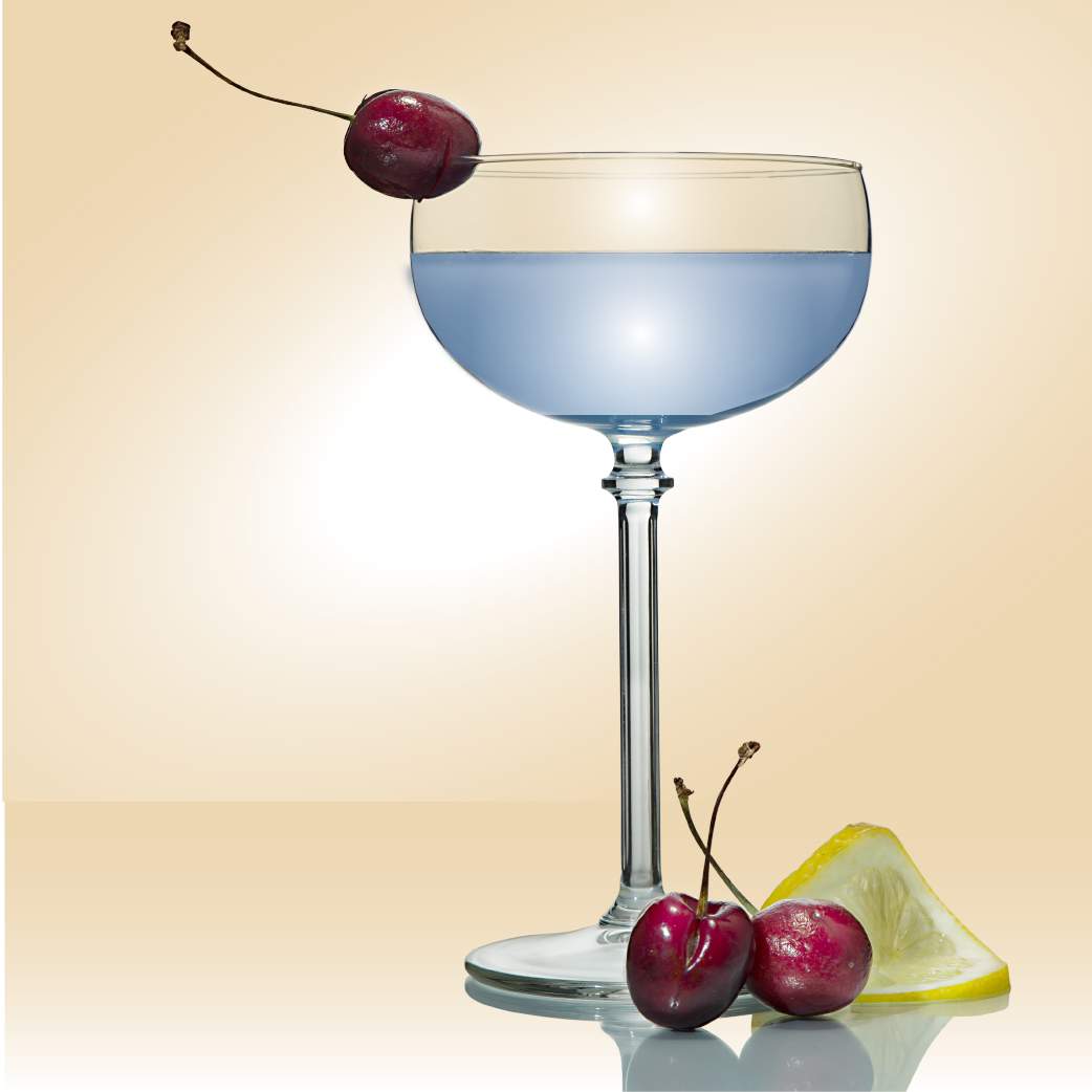 The Classic Aviation cocktail, JVS Gin